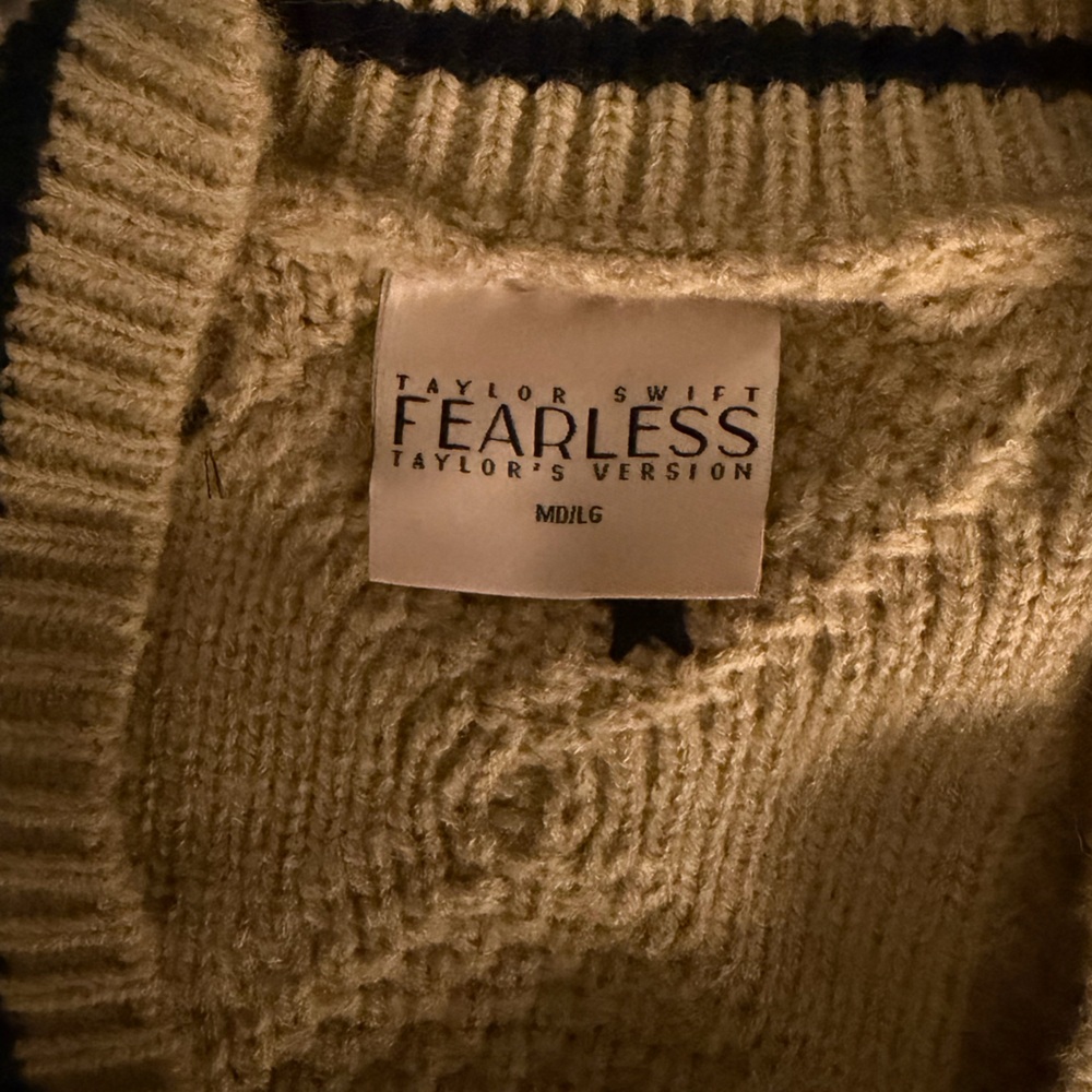 Taylor Swift Fearless Authentic Cardigan - Picture 2 of 6